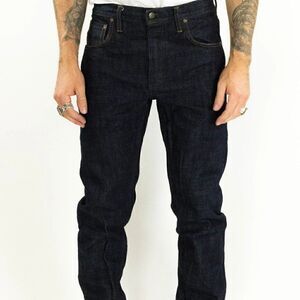 Left Field American Work Wear Men's Jeans Size 29 Navy Blue